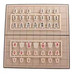Shogi Sharplace Japanisches Spiel mit Holzbrett