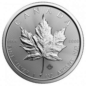 Silbermünze Silbermünze Maple Leaf 2021 incl. Münzkapsel