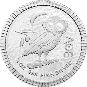 Silbermünze Silbermünze Niue Eule von Athen 2020 in Münzhüllen