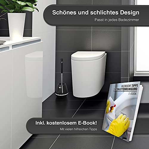 Silikon-Klobürste Webo+ Klobürste​ inkl. Ersatz-Toilettenbürste