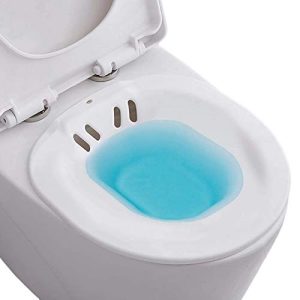 Sitzbad Aiaoxo für die Toilette, Bidet Einsatz für Toilette, Tragbar