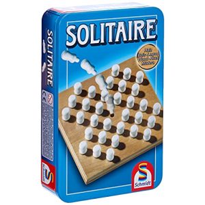 Solitär-Brettspiel Schmidt Spiele 51231 Solitaire BMM Metalldose