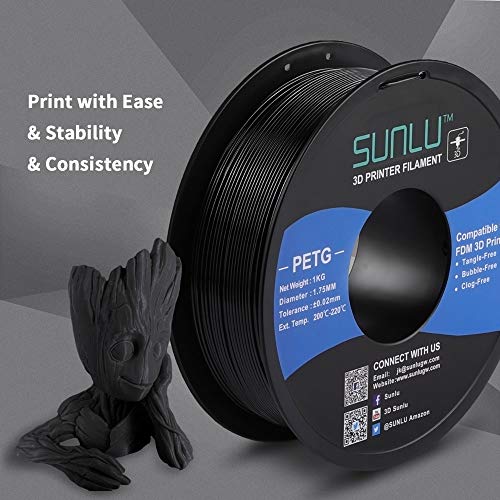 Sunlu-Filament SUNLU PETG Filament 1,75 mm mit Upgrade 1 kg