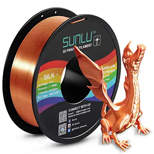 Sunlu-Filament SUNLU Silk PLA Filament 1.75mm, 1kg