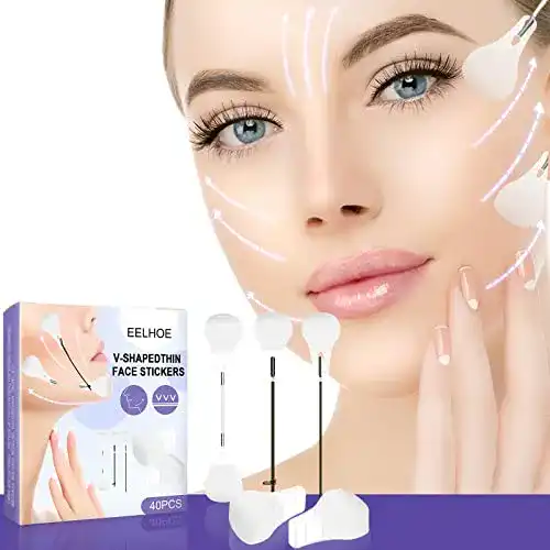 Tape für Gesicht SEMINISMAR Facelifting Aufkleber, Unsichtbar