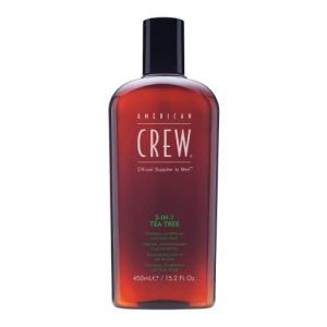 Teebaumöl-Duschgel AMERICAN CREW 3-in-1 Tea Tree Shampoo