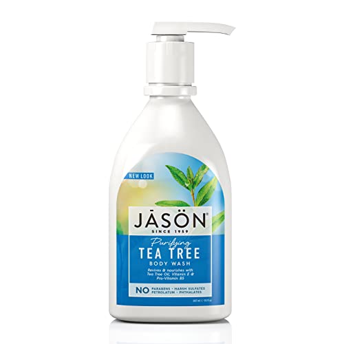 Die beste teebaumoel duschgel jason purifying tea tree body wash 885 ml Bestsleller kaufen