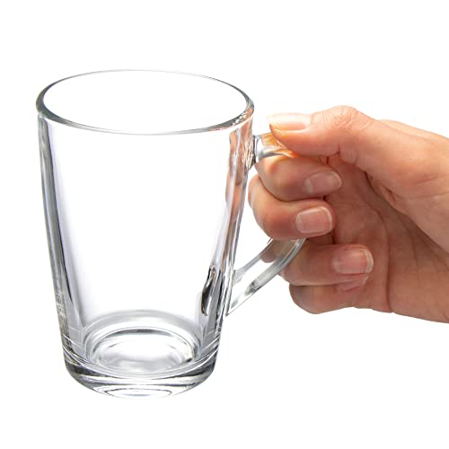 Teetassen com-four ® 4x Teeglas mit Henkel