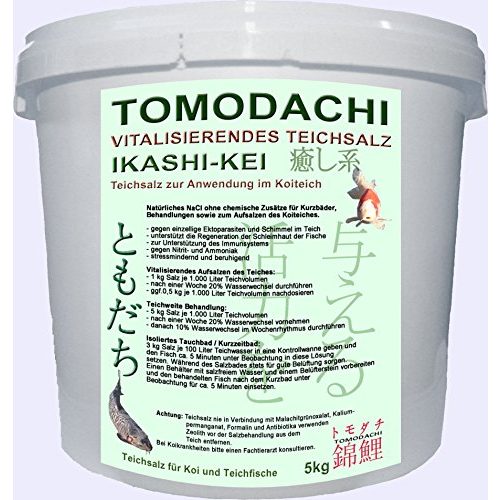 Die beste teichsalz tomodachi ikashi kei fuer koi 5kg eimer tomodachi Bestsleller kaufen