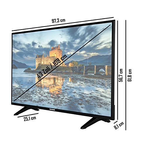 Telefunken-Smart-TV TELEFUNKEN XF43J511 43 Zoll Smart TV