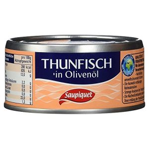 Thunfisch-Dose Saupiquet Thunfischstücke in Olivenöl, 185g