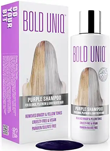 Tönungsshampoo BOLD UNIQ Silbershampoo Anti Gelbstich