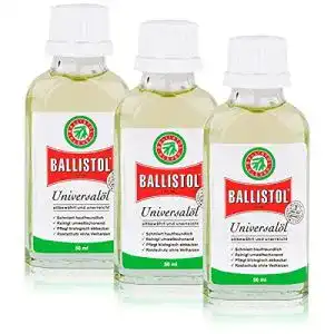 Uhrenöl BALLISTOL 3 Glasflaschen a 50 ml, Kriechöl Waffenöl