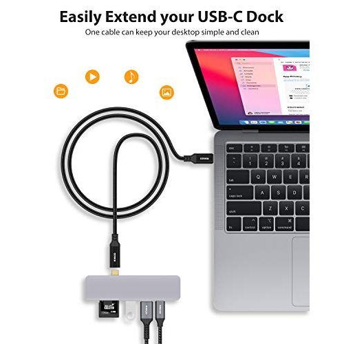 USB-C-Verlängerungskabel Nimaso USB C Verlängerung Kabel 1M
