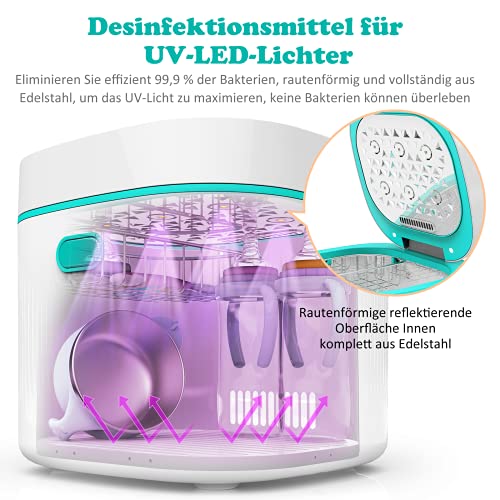 UV-Sterilisator POWFU 4 in 1 UV Sterilisator für Babyflaschen