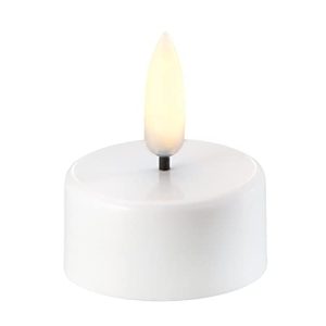 Uyuni-Kerze Uyuni Lighting LED Teelicht 3,8 x 4,7 cm weiß