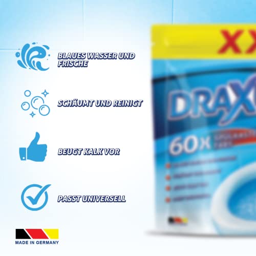 Wasserkastenwürfel DRAXUS 60x Spülkasten Tabs