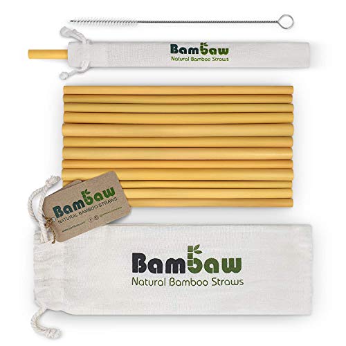 Wiederverwendbare Strohhalme Bambaw Strohhalme Bambus