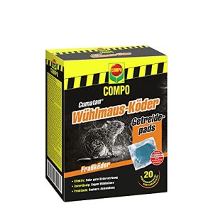 Wühlmausbekämpfung Compo Cumatan Wühlmaus-Köder, 200 g