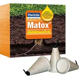 Wühlmausbekämpfung KWIZDA Matox WühlmausFrei 9 STK