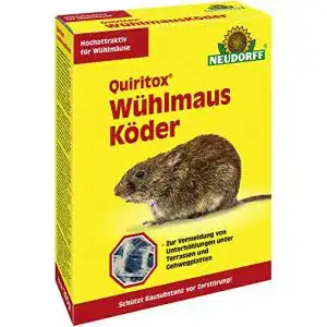 Wühlmausbekämpfung Neudorff Quiritox WühlmausKöder 200 g