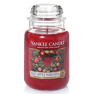 Yankee Candle Vonná svíčka Yankee Candle ve sklenici Red Apple Wreath