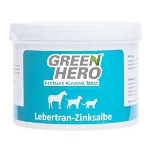 Zink für Pferde Green Hero Lebertran-Zinksalbe, 500g