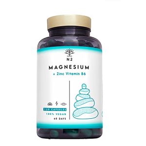 Zink-Magnesium N2 Natural Nutrition Hochdosiert 120 Kapseln