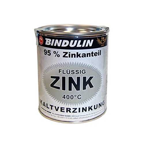 Die beste zinkfarbe bindulin fluessig zink 750 ml dose fuer kaltverzinkung Bestsleller kaufen