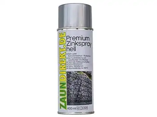 Zinkfarbe Premium Zinkspray 400ml Reparaturspray