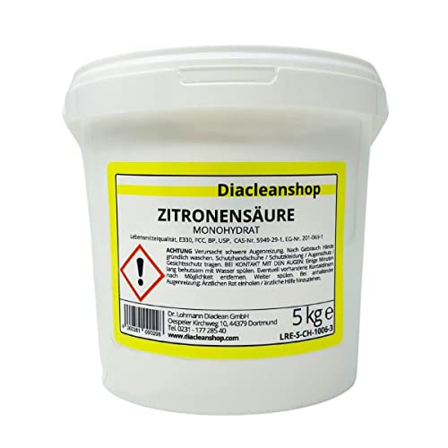 Die beste zitronensaeure diacleanshop pulver 5kg lebensmittelqualitaet Bestsleller kaufen