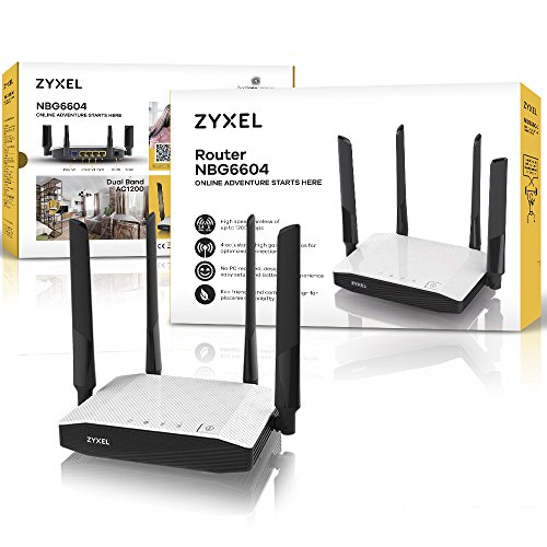 Zyxel-Router Zyxel AC1200 Dual-Band Wireless Kabel-Gigabit