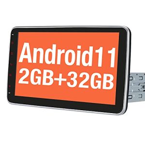Autoradio-1-DIN-mit-Bildschirm vanku 10 Zoll Android 11