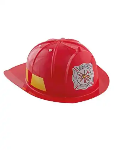 Feuerwehrhelm Funny Fashion Roter für Kinder