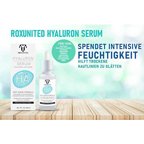 ROXUNITED Hyaluron Serum Hochdosiert