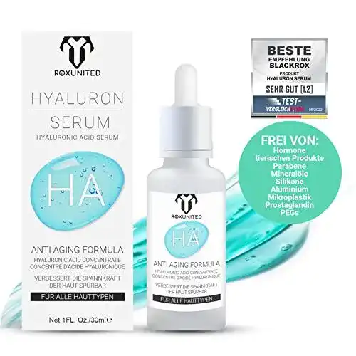 ROXUNITED Hyaluron Serum Hochdosiert