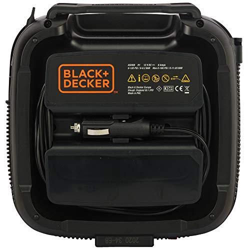 12V-Kompressor Black+Decker 11.0 Bar, 160PSI, 2 Betriebsarten