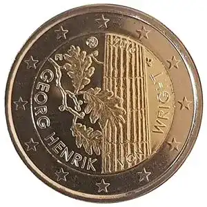 2-Euro-Gedenkmünze # Finnland 2016 Georg Henrik von Wright