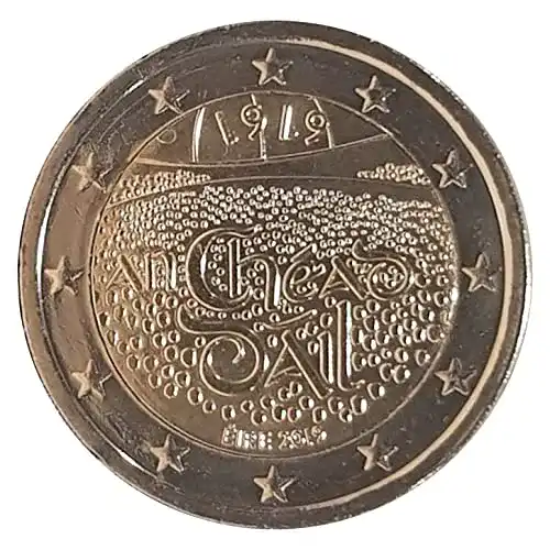 2-Euro-Gedenkmünze # Irland 2019 Dáil Éireann Sondermünze