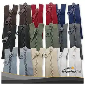 2-Wege-Reißverschluss Starlet24 ® Kunststoff 5mm teilbar