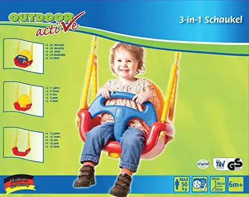 3-in-1-Schaukel VEDES Großhandel Outdoor active, Twipsolino