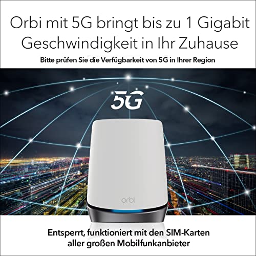 5G-Router Netgear Orbi NBK752 5G LTE Wifi 6 WLAN Mesh System