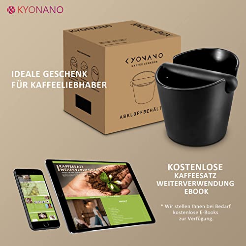 Abklopfbehälter KYONANO Abschlagbox für Kaffeesatz