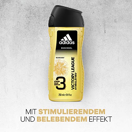 Adidas-Duschgel adidas Victory League für Männer 3in1, 250ml