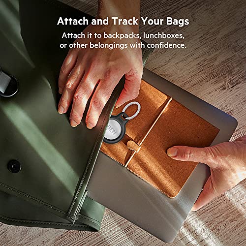 Airtag-Anhänger Belkin Secure holder with Keyring 4 Pack, Black