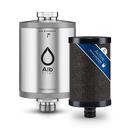 Aktivkohle-Blockfilter Alb Filter ® Active Trinkwasserfilter Edelstahl