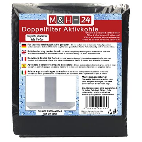 Die beste aktivkohlefilter dunstabzugshaube mh 24 filter fettfilter Bestsleller kaufen