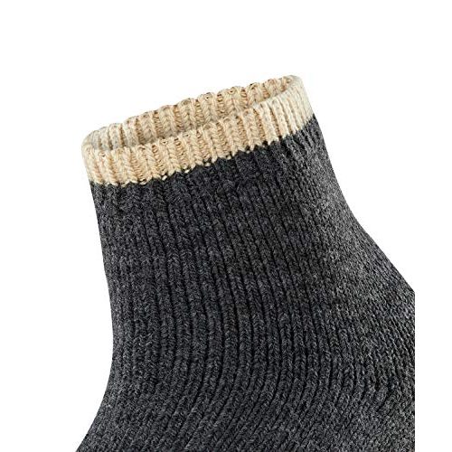 Alpaka-Socken FALKE Damen Socken Cosy Plush, 1 Paar, Grau
