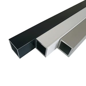 Alu-Rechteckrohr B&T Metall Aluminium Vierkantrohr eloxiert