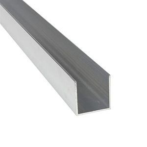 Alu-U-Profile LANGLITZ Metalle, 50 x 50 x 50 x 4 mm x 1.000 mm